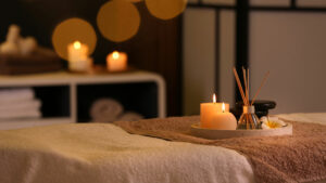 relaxing spa ambiance 